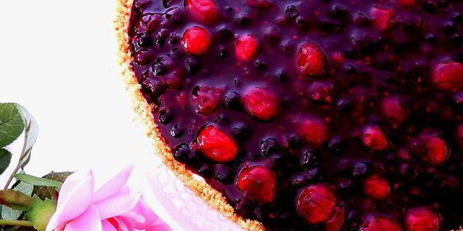 Рецепт чизкейка с ягодами