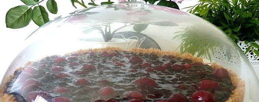 Шаг 6: чизкейка с ягодами