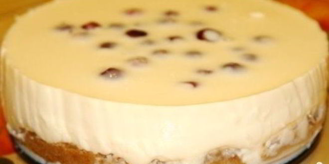 Рецепт чизкейка со сгущенкой без выпечки