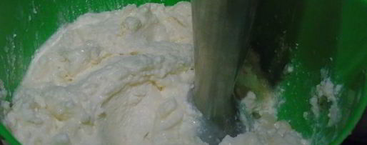 Шаг 3: чизкейка творожного