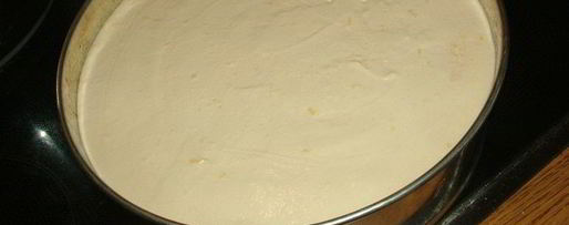 Шаг 2: чизкейка