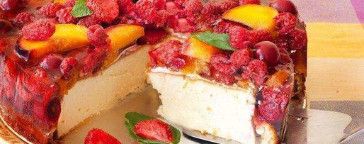 Шаг 5: домашнего чизкейка с творогом и желе