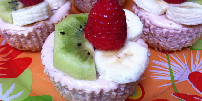 Рецепт клубничных чизкейков