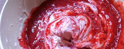 Шаг 2: клубничных чизкейков