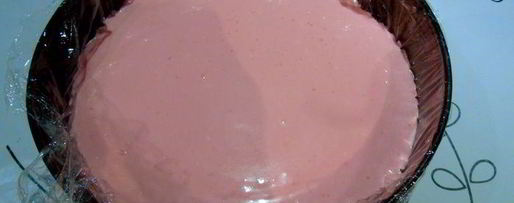 Шаг 6: малинового чизкейка с двумя видами шоколада