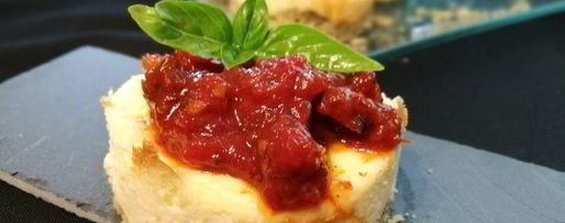 Шаг 7: мини-чизкейков с томатным мармеладом