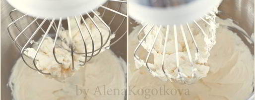 Шаг 3: мраморного клюквенного чизкейка