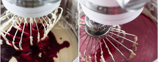 Шаг 6: мраморного клюквенного чизкейка