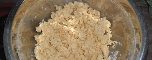 Шаг 1: полосатого чизкейка