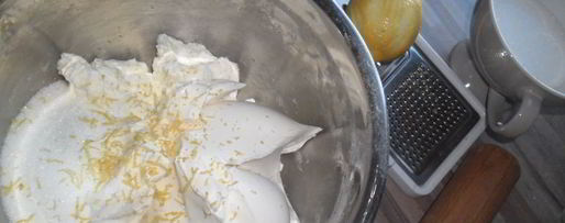 Шаг 4: полосатого чизкейка