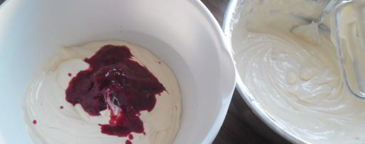 Шаг 5: полосатого чизкейка