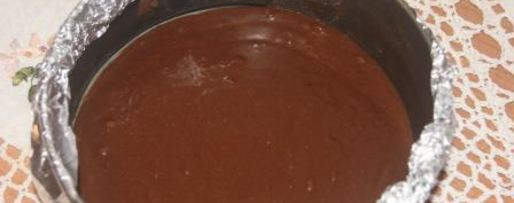 Шаг 1: шоколадного чизкейка с малиной