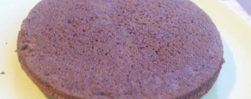 Шаг 2: шоколадного чизкейка с малиной