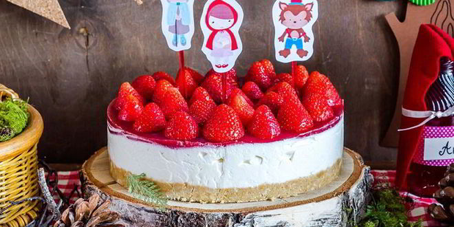 Рецепт сливочного чизкейка с клубникой