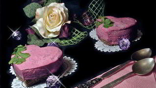 Рецепт Свекольного чизкейка с сельдью