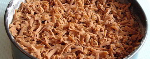 Шаг 8: тертого чизкейка