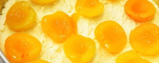 Шаг 5: творожного чизкейка с абрикосами