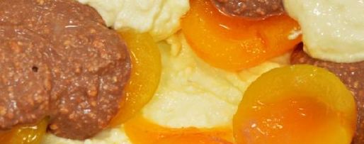 Шаг 6: творожного чизкейка с абрикосами