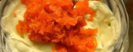 Шаг 6: закусочных мини-чизкейков со слабосоленой семгой