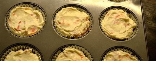 Шаг 9: закусочных мини-чизкейков со слабосоленой семгой