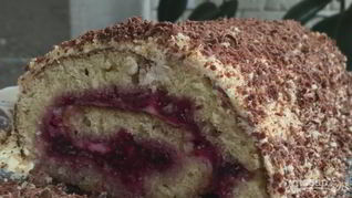 Рецепт Домашнего творожного рулета