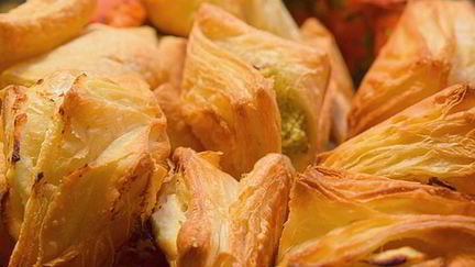 Рецепт Французских слоек с маскарпоне