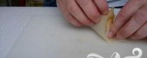 Шаг 7: грушевых конвертиков