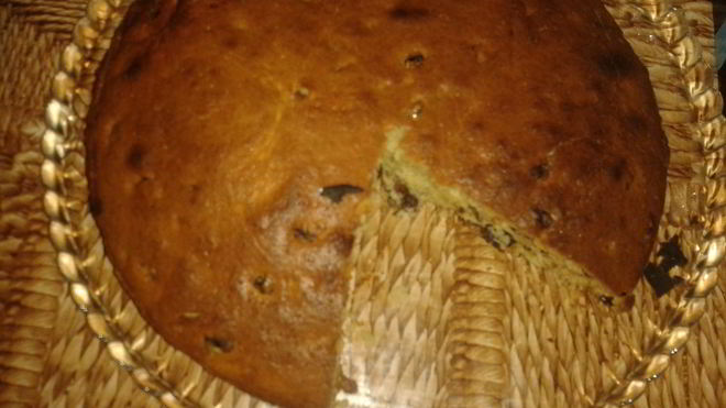 Рецепт Английского кекса с изюмом