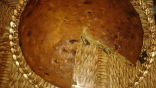 Рецепт Английского кекса с изюмом