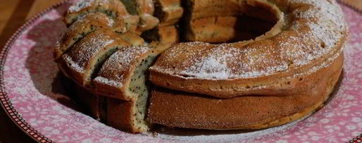 Шаг 9: апельсинового кекса с маком