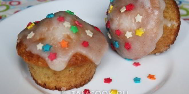 Рецепт банановых кексов с лимоном