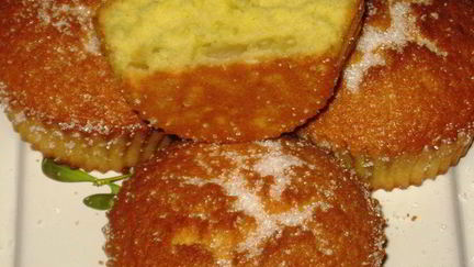 Рецепт Бисквитных кексов с кедровыми орешками