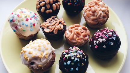 шоколадные кексы