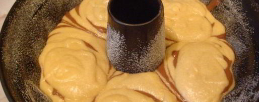 Шаг 2: кекса карамельно-шоколадный