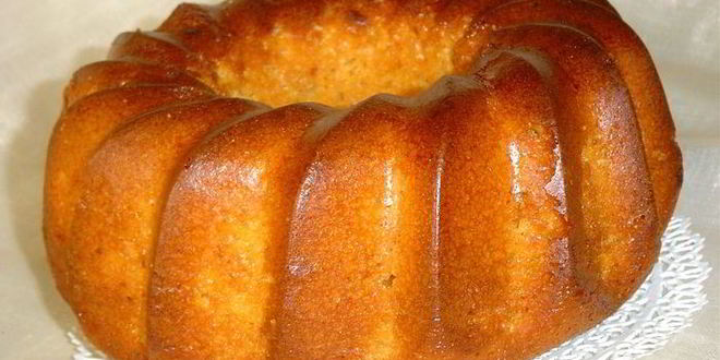 Рецепт кекса на сгущенных сливках