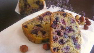 Рецепт Кекса с черной смородиной и душицей