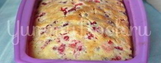 Шаг 7: кекса с клюквой