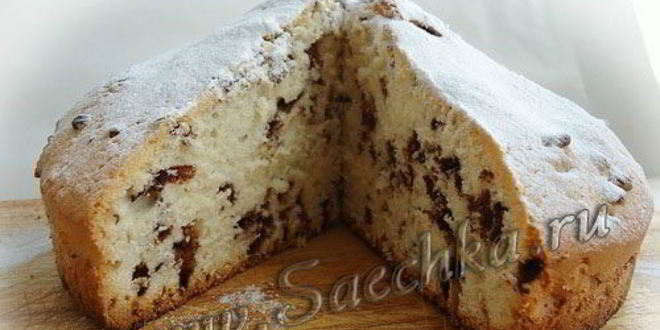 Рецепт кекса с коньяком и шоколадом