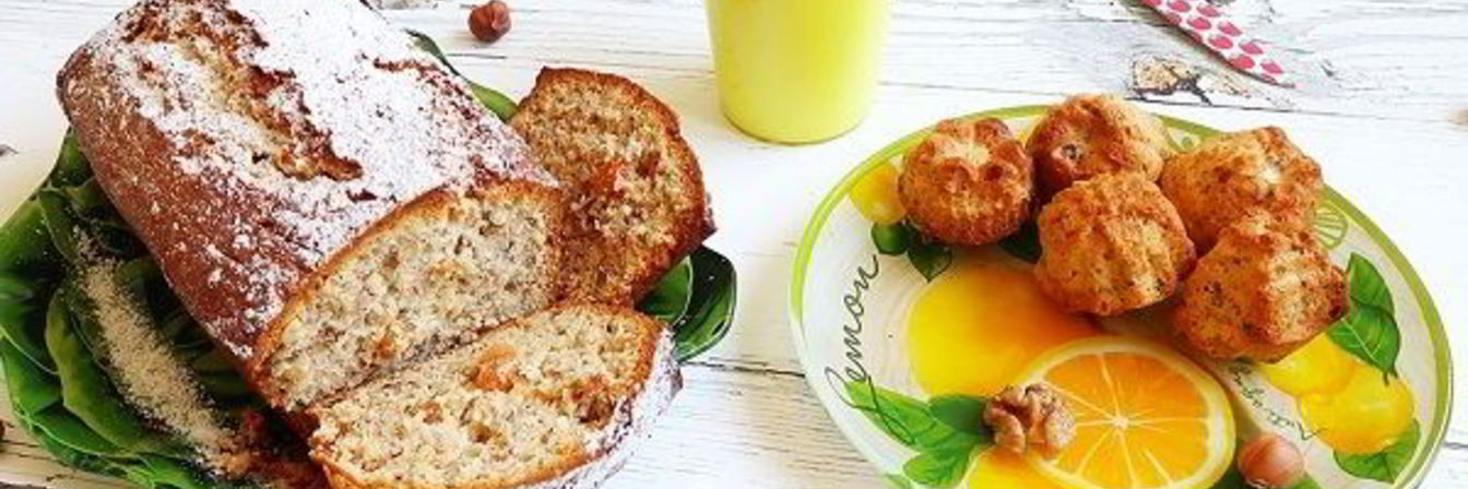 Рецепт Кекса с орехами