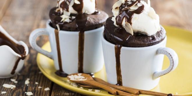 Рецепт кекса в кружке