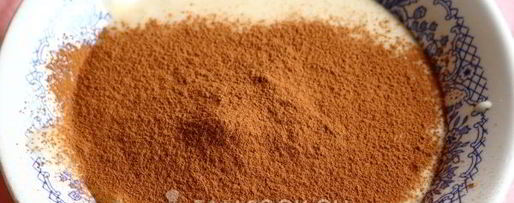 Шаг 12: кекса зебра на сметане