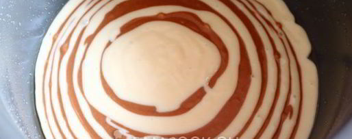 Шаг 14: кекса зебра на сметане