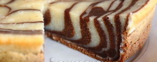 Шаг 19: кекса зебра на сметане