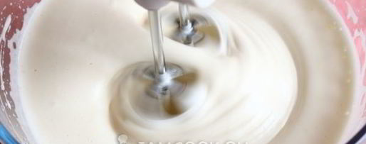 Шаг 6: кекса зебра на сметане