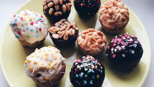 Рецепт Кексов с горьким шоколадом