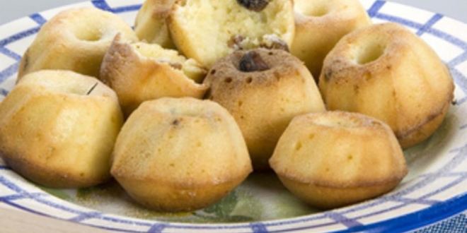Рецепт кексов с изюмом