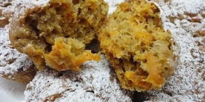 Рецепт кексов с курагой и отрубями