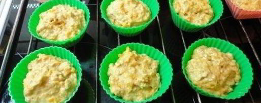 Шаг 6: кексов с курагой и отрубями