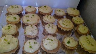 Рецепт Кексов с лимонным кремом