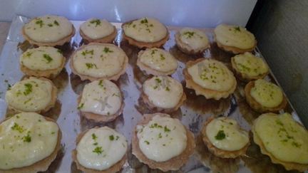 Рецепт Кексов с лимонным кремом